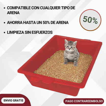 Sift & Go® - Sistema Inteligente de Limpieza para Arenero de Gatos