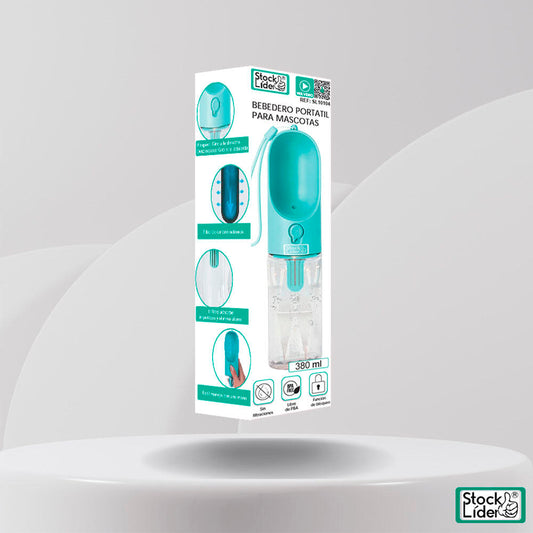 HIDRAPET® -  Bebedero Portátil para Mascotas 2 en 1